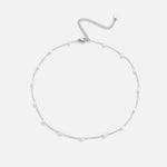 Hushmode -  Pearl Silver Necklace 3