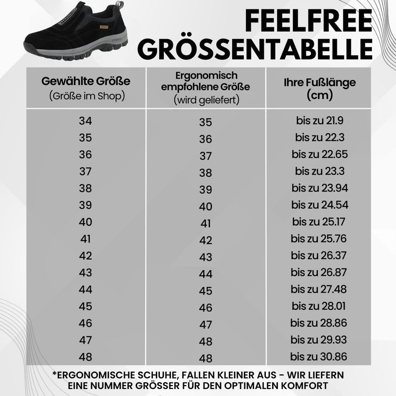 Hushmode – Comfortable orthopaedic shoes (SIZE CHART AFB TV) - afbeelding 8
