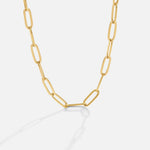 Hushmode - Paperclip Gold Necklace 1