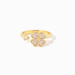 Hushmode - Spinning four-leaf clover ring 3