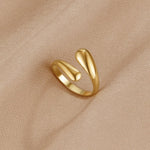 Hushmode - Gold Wrap Ring 3