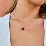 Hushmode - Red Cherry Pendant Necklace 2