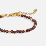 Hushmode - Red Garnet Bead Bracelet 3