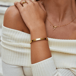 Hushmode - Gold Bangle 8