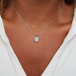 Hushmode - Riva Moonstone Pendant Necklace 2