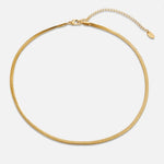 Hushmode - Snake Chain Gold Necklace 5