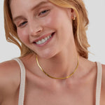 Hushmode - Snake Chain Gold Necklace 2