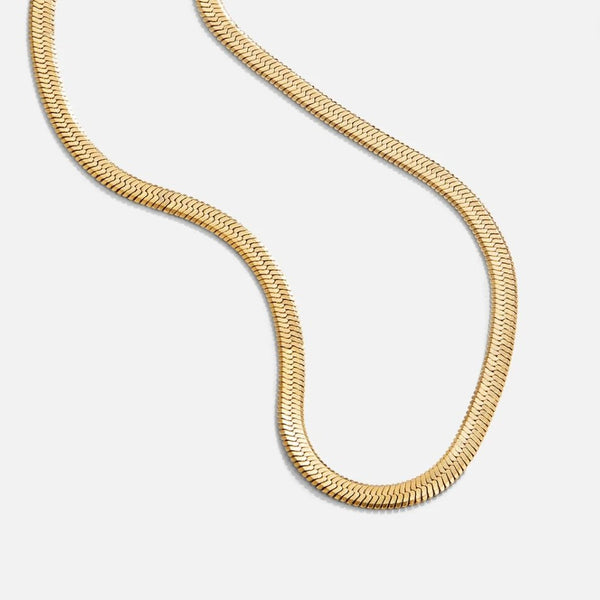 Hushmode - Snake Chain Gold Necklace