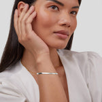 Hushmode - Sarya Snake Chain Silver Bracelet 4