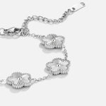Hushmode - Silver Clover Bracelet 1