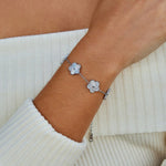 Hushmode - Silver Clover Bracelet 2