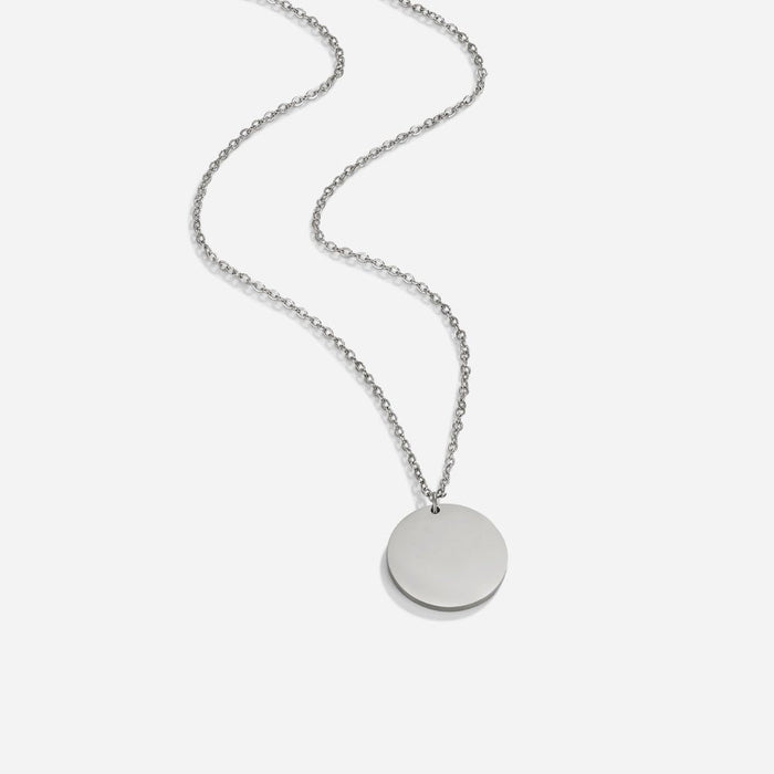 Hushmode - Silver Coin Necklace