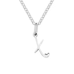 Hushmode - Silver Letter Heart Necklace 29