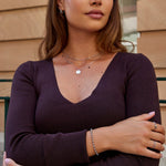 Hushmode - Silver Lulu Bead Bracelet 4