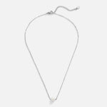 Hushmode - Solitaire Silver Pearl Necklace 3