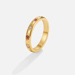 Hushmode - Rainbow Crystal Ring 1