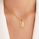 Hushmode - The Sun Tarot Pendant Necklace 2