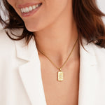Hushmode - The Sun Tarot Pendant Necklace 4