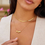 Hushmode - Trio Heart Pendant Necklace 5