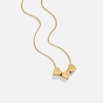Hushmode - Trio Heart Pendant Necklace 1