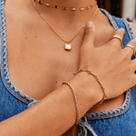 Hushmode - Twisted 18K Gold Bracelet 4