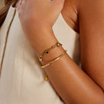 Hushmode - Twisted Gold Bangle 5