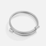 Hushmode - Twisted Silver Bracelet 3