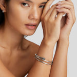 Hushmode - Twisted Silver Bracelet 4
