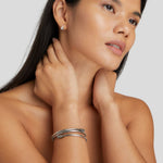 Hushmode - Twisted Silver Bracelet 5