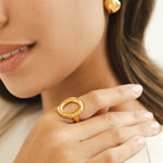 Hushmode - Vina Gold Ring 5