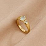 Hushmode - Vintage Aquamarine Wrap Ring 3