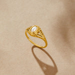 Hushmde - Vintage Royal Pearl Ring 5
