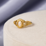 Hushmde - Vintage Royal Pearl Ring 6
