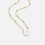 Hushmode - White Blossom Flower Necklace 1