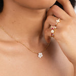 Hushmode - White Blossom Flower Necklace 7
