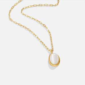 Hushmode - White Opal Necklace