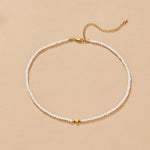 Hushmode - White Selene Bead Necklace 3