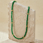 Hushmode - Winona Green Onyx Necklace 4