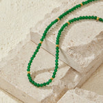 Hushmode - Winona Green Onyx Necklace 2