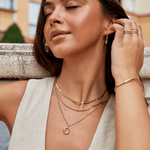 Hushmode -  Geometric Gold Necklace 7