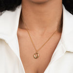 Hushmode -  Geometric Gold Necklace 3